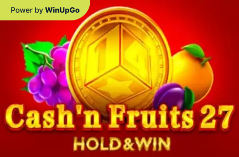 Κουλοχέρης Cash n Fruits 27 Hold And Win