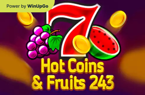 دستگاه اسلات Hot Coins Fruits 243