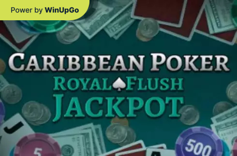 Păcănea Caribbean Poker Royal Flush Jackpot