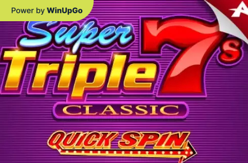 Tragamonedas Super triple 7s classic