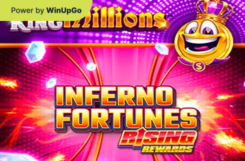 دستگاه اسلات Inferno fortunes rising rewards king millions