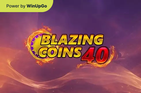 Slot makinesi Blazing coins 40