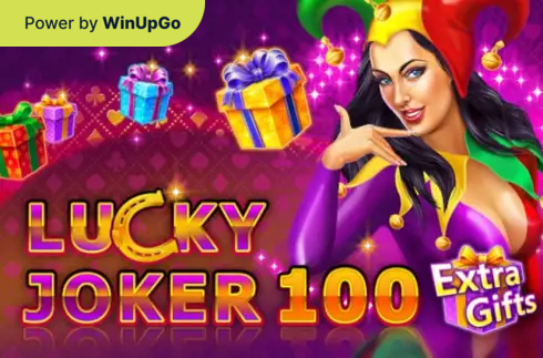 Slot makinesi Lucky joker 100 extra gifts