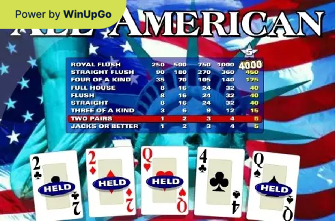 Automat do gier All American Amaya