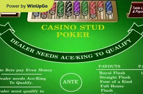 Խաղային ավտոմատ Casino Stud Poker Amaya