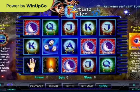Automat do gier Fortune Teller Amaya