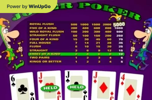 Խաղային ավտոմատ Joker Poker Amaya