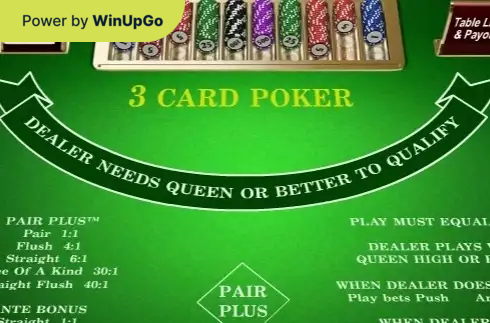 Խաղային ավտոմատ Three Card Poker Amaya