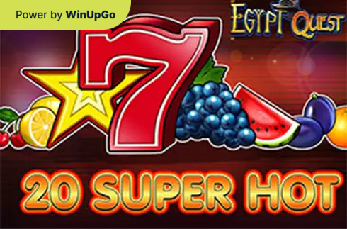 Oýun awtomaty 20 Super Hot Egypt Quest