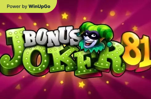 स्लॉट मशीन Bonus joker 81