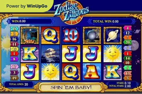 Tragamonedas Zodiac Zillions