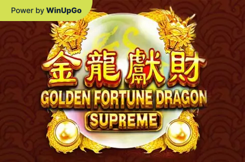 Oyun avtomatı Golden Fortune Dragon Supreme