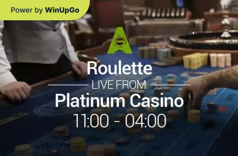 Κουλοχέρης Roulette live from Platinum Casino