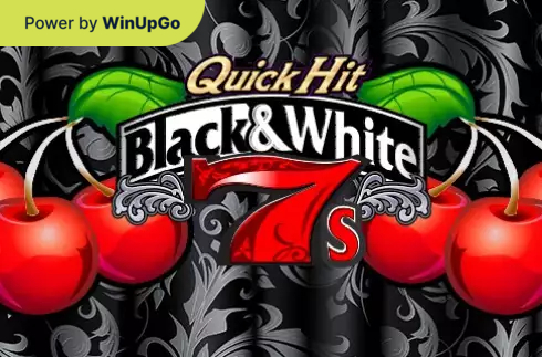 آلة سلوت Quick Hit Black White 7s