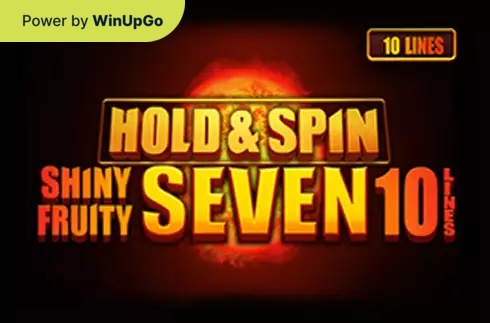 Machine à sous Shiny Fruity Seven 10 Lines Hold and Spin