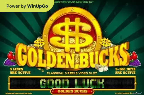 स्लॉट मशीन Golden Bucks