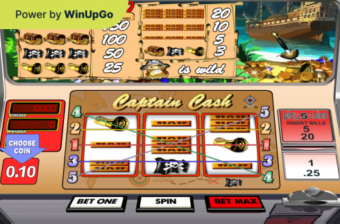 Máquina de slots Captain Cash
