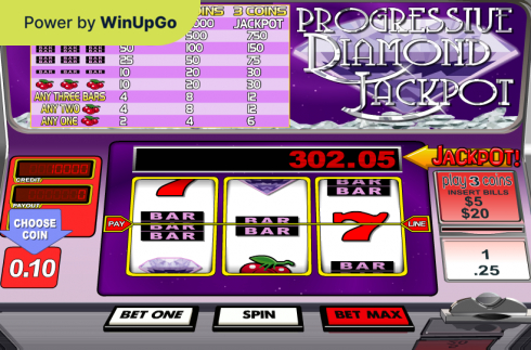 Máquina de slots Diamond Jackpot