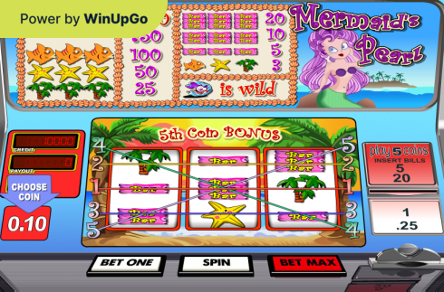 Automat do gier Mermaids Pearl Betsoft