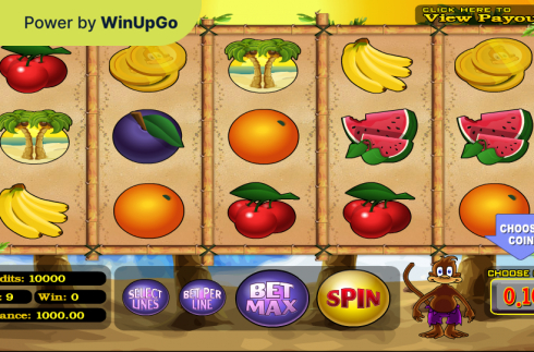 Automat do gier Monkey Money Betsoft