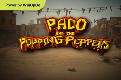 Machine à sous Paco and the Popping Peppers