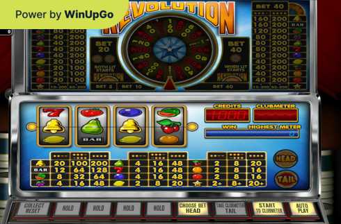 Machine à sous Revolution Betsoft