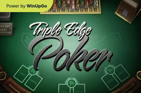 آلة سلوت Triple Edge Poker Betsoft