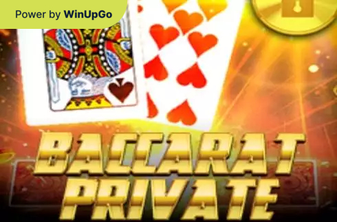 Oýun awtomaty Baccarat Private