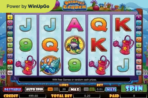 Machine à sous Octopuss Garden