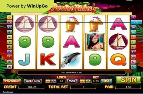 Machine à sous Paradise Riches