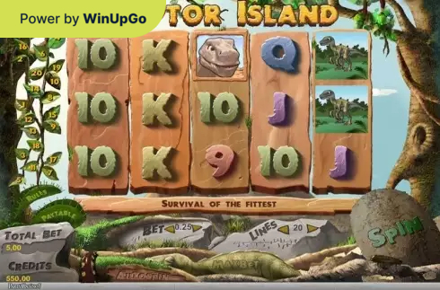 Machine à sous Raptor Island