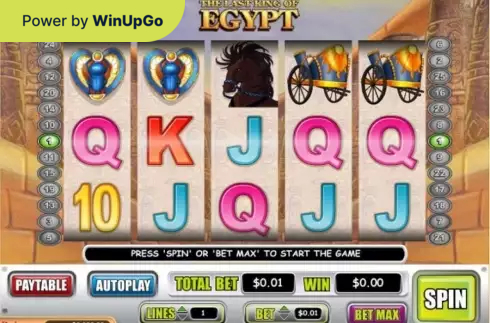 Ойын автоматы The Last King of Egypt