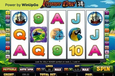 Ойын автоматы Treasure Cove Bwin Party