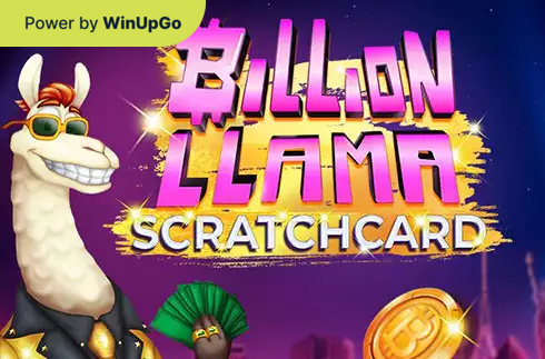 מכונת מזל Billion Llama Scratchcard