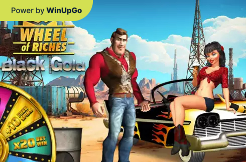 स्लॉट मशीन Black Gold Wheel of Riches