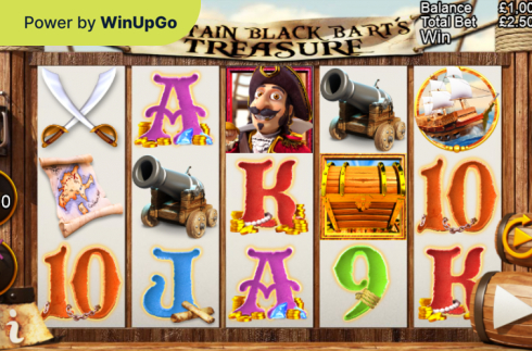 Spielautomat Captain Black Barts Treasure