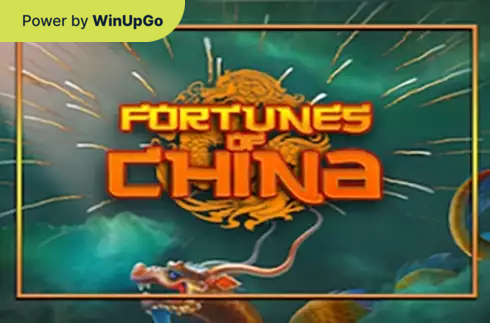 Automat do gier Fortunes of China