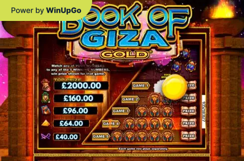 Ойын автоматы Book of Giza Gold