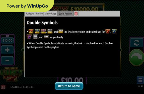 Ойын автоматы Double Fancy 7s