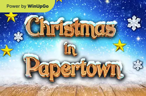 Machine à sous Christmas in Papertown