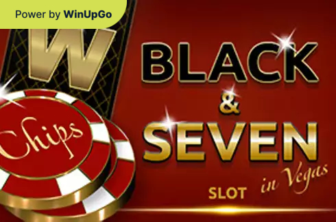 Slot machine Black and Seven in Vegas