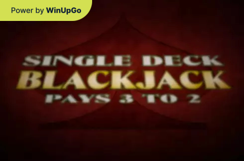 Oýun awtomaty Single Deck Blackjack Espresso Games