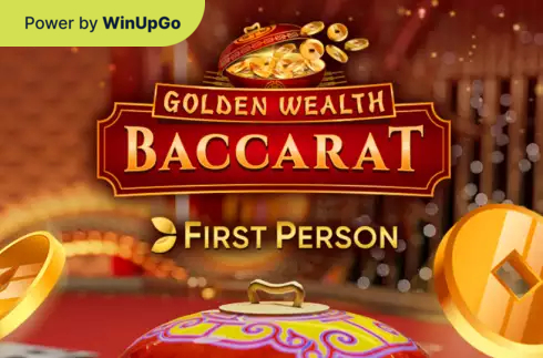 Slot machine First Person Golden Wealth Baccarat