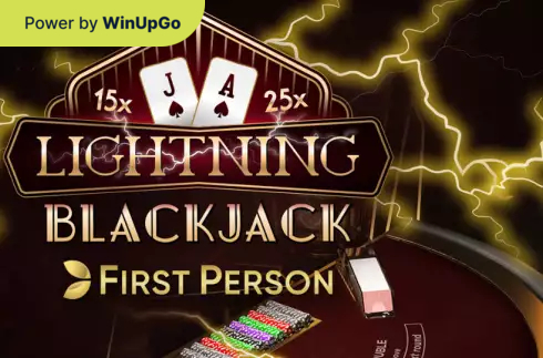 Slot machine First Person Lightning Blackjack