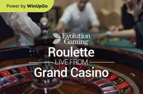 Խաղային ավտոմատ Roulette Live From Grand Casino Evolution Gaming