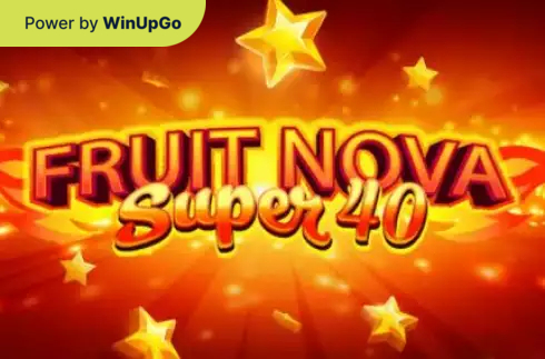 Slot Machine Fruit Super Nova 40