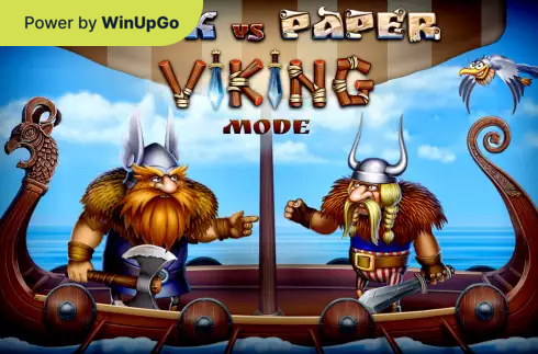 Slot Machine Rock vs Paper Vikings mode