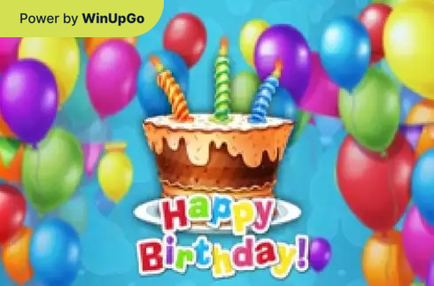 Slot Machine Happy Birthday Jackpot