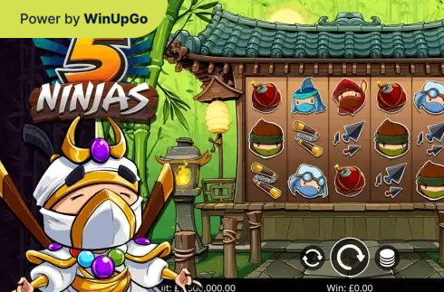 Slot Machine Legend of the 5 Ninjas