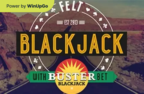 Мошини бозӣ Buster Blackjack Felt Gaming